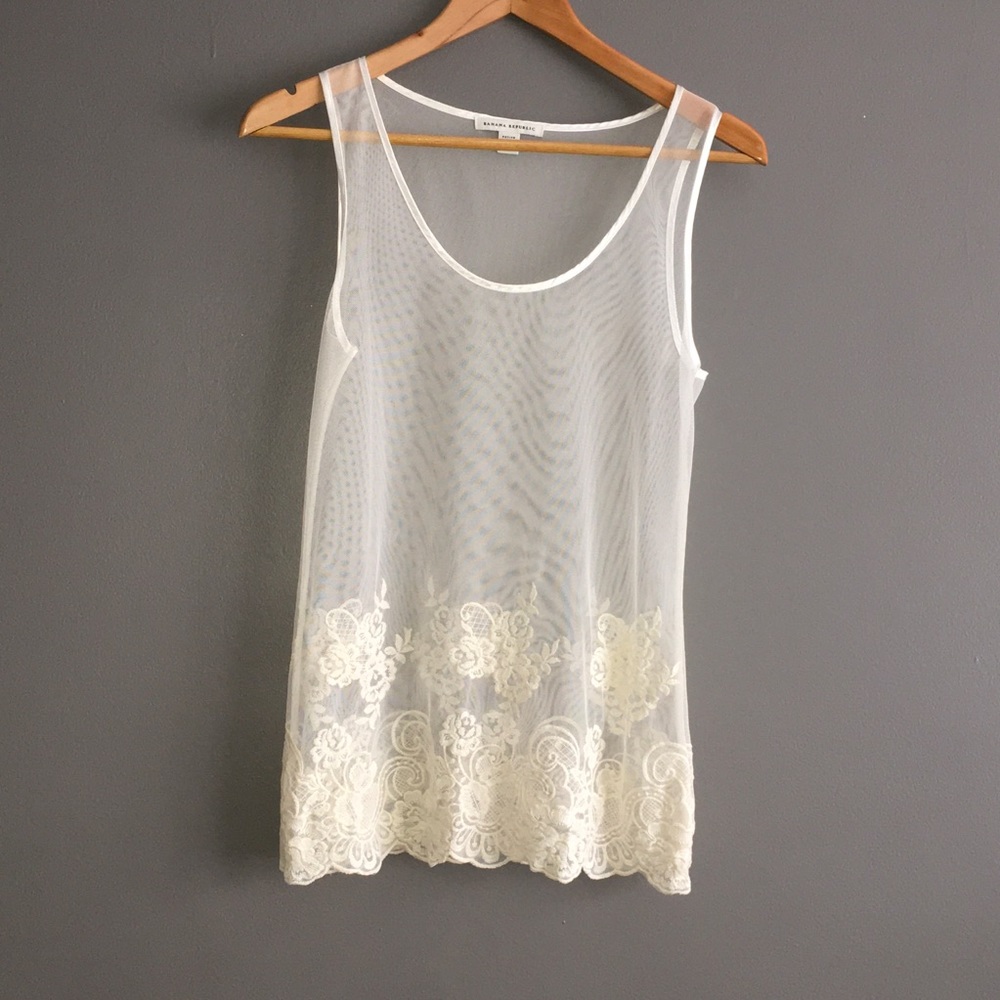 Banana Republic Petite Tank Top Size Xsmall